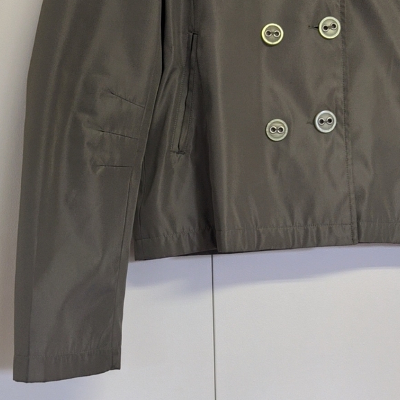 Urban Behaviour Olive Button-Front Jacket - Picture 6 of 13